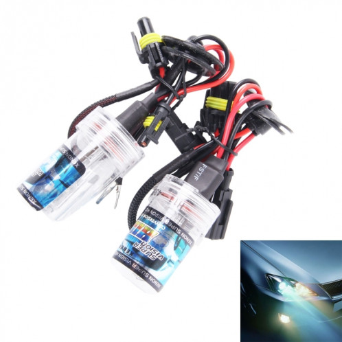 2PCS DC12V 35W H8 / H11 2800 LM HID Xenon Light Single Beam Super Vision Lampe frontale étanche, température de couleur: 4300K ​​(lumière blanche) SH97WL450-39