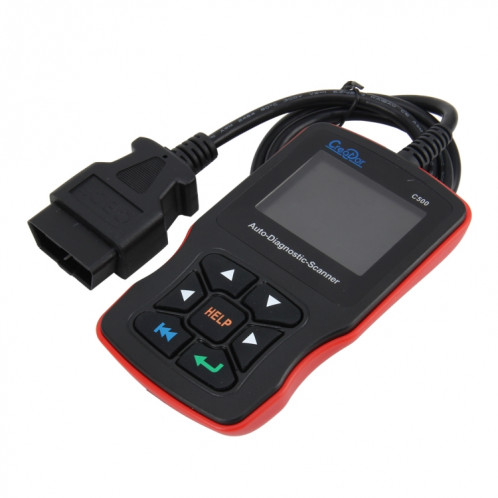 Scanner de code de C500 320 * 240 affichage de scanner de voiture de pixel d'erreur de scanner de scanner en ligne d'outil de diagnostic de voiture, supportent la carte d'écart-type SS4170733-37