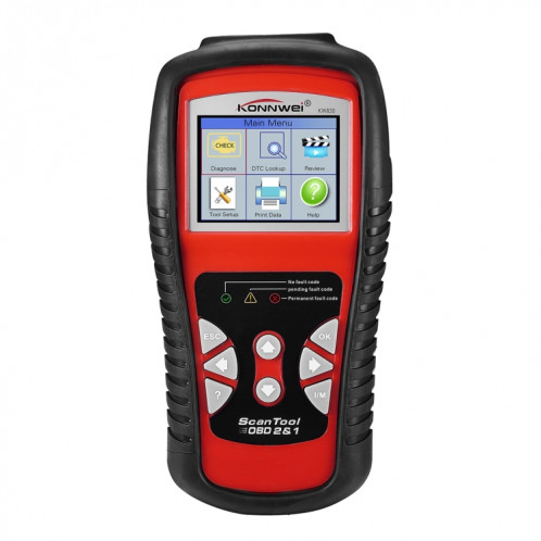 KW830 OBDII / CAN outils de balayage de diagnostic automatique de voiture outil de balayage d'adaptateur de balayage automatique soutient 8 langues et 6 protocoles (peut également détecter la batterie et la SK4246848-37 KW830 OBDII / CAN outils de balayage de diagnostic automatique de voiture outil de balayage d'adaptateur de balayage automatique soutient 8 langues et 6 protocoles (peut également détecter la batterie et la SK4246848-37