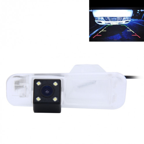 720 × 540 efficace Pixel PAL 50HZ / NTSC 60HZ CMOS II Caméra de recul étanche Vue arrière de voiture avec 4 lampes LED pour la version 2011/2012/2015 KIA K2 à trois compartiments SH629C992-38
