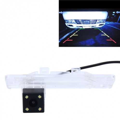 720 × 540 efficace Pixel PAL 50HZ / NTSC 60HZ CMOS II Caméra de recul étanche Vue arrière de voiture avec 4 lampes LED pour la version 2008-2015 Koleos SH8291428-38