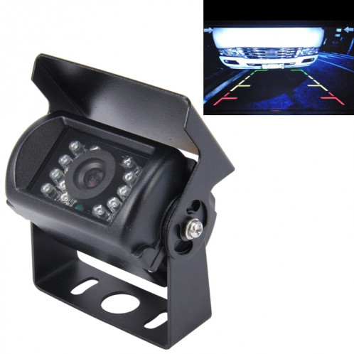 Universelle 720 × 540 Pixel efficace PAL 50HZ / NTSC 60HZ CMOS II Caméra de recul étanche Vue arrière de voiture avec 18 lampes LED, DC 12-24V SH8331119-38