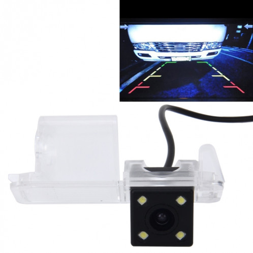 720 × 540 Pixel efficace PAL 50HZ / NTSC 60HZ CMOS II Caméra de recul étanche Vue arrière de la voiture avec 4 lampes LED pour 2010-2012 Version Golf6 SH833868-38