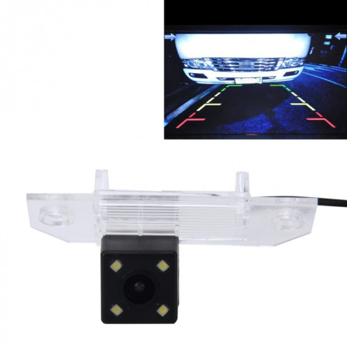 720 × 540 efficace Pixel PAL 50HZ / NTSC 60HZ CMOS II Caméra de recul étanche Vue arrière de voiture avec 4 lampes LED pour 2010-2013 Version Fox Sedan SH83401518-38