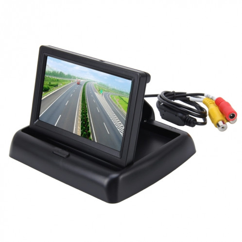 Moniteur pliable de haute définition de voiture d'affichage à cristaux liquides de TFT de 4,3 pouces, fonction automatique d'écran d'inversion de soutien SH8482970-37 Moniteur pliable de haute définition de voiture d'affichage à cristaux liquides de TFT de 4,3 pouces, fonction automatique d'écran d'inversion de soutien SH8482970-37
