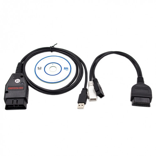 Interface de réglage de puce Galletto 1260 ECU câble de Diagnostic de voiture de clignotant Galletto pour Volkswagen / Audi / Skoda SH8929134-314