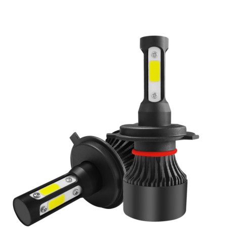 2 PCS S2 H4 / HB2 / 9003 DC9-36V / 25W / 6000K / 2500LM IP68 lampes de phare de voiture LED (blanc froid) SH38LW527-38