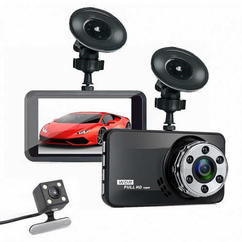 T638 + voiture DVR USB caché Dual-lentille de conduite moniteur vidéo inverseur HD SH11911441-38