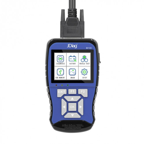 JDIAG M100 Motorcycles 2 Testeur de batterie de scanner OBD in1 SH45771346-39