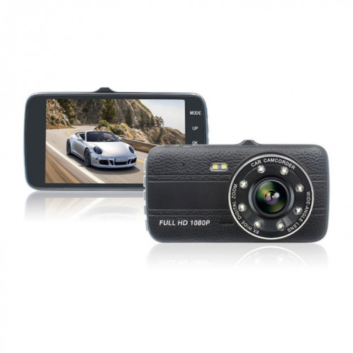 D910 4 pouces 1080P HD Night Vision Un seul enregistreur de conduite d'enregistrement unique SH49871883-37