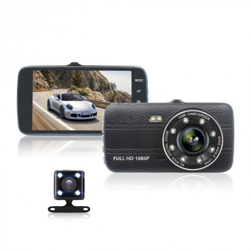 D910 4 pouces 1080P HD Night Vision Dual Enregistreur de conduite d'enregistrement SH4988285-37