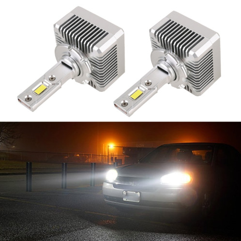 1 paire D de la série D1S D1S HID Ballast à LED phare DC12V 35W 6000K 7000LM, Perle de lampe CSP SH50931714-37