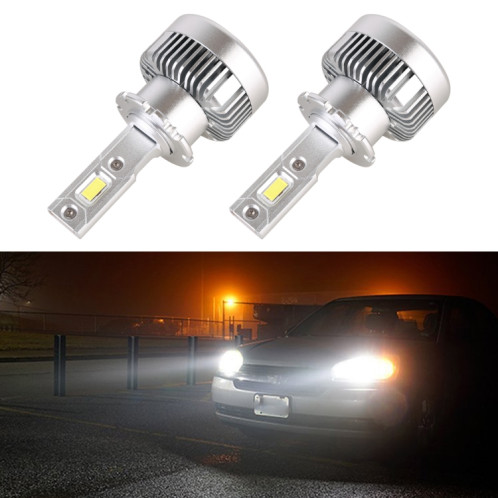 1 paire D de la série D2S D2S HID Ballast à LED phare DC12V 35W 6000K 7000LM, Perle de lampe CSP SH50941889-37