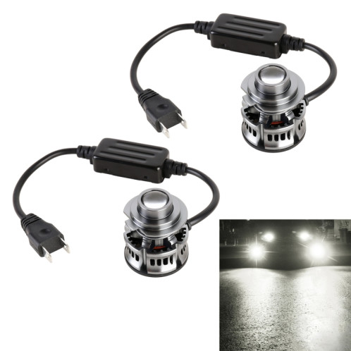 1 paire H7 27W / DC12V CHARGE DE LED ALLIME ALLIUM (lumière blanche) SH72WL865-38