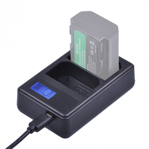 Chargeur de batterie affichage canal LCD numérique double canal avec port USB pour batterie Sony NP-FZ100, compatible avec Sony A9 (ILCE-9) SH0569774-39