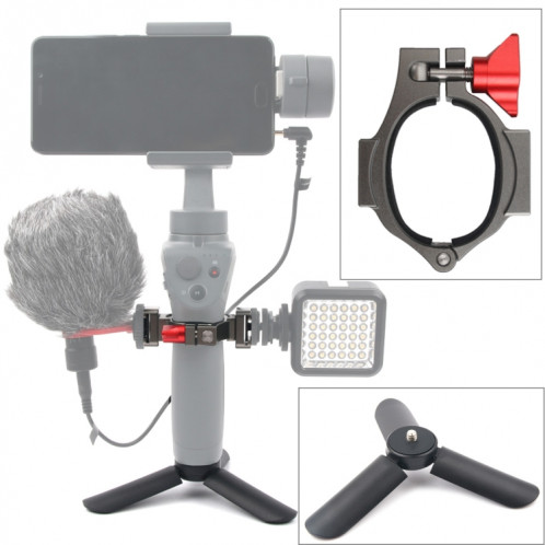 Support d'extension pour mini trépied + lampe de poche pour DJI OSMO Mobile 2 SH0604785-310 Support d'extension pour mini trépied + lampe de poche pour DJI OSMO Mobile 2 SH0604785-310