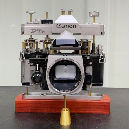 Accessoires de salle de modèle de faux appareil photo factice non fonctionnel Afficher le modèle de caméra de studio photo pour Canon (rouge) SH372R704-34