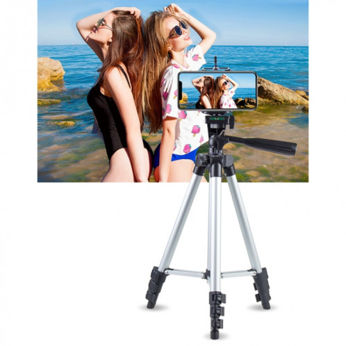 Trépied en direct sur émetteur avec 4 sections, pieds en alliage d'aluminium et trépied tridimensionnel en forme de U pour reflex numérique et appareil photo numérique, hauteur réglable: 35-106cm SH1445100-38 Trépied en direct sur émetteur avec 4 sections, pieds en alliage d'aluminium et trépied tridimensionnel en forme de U pour reflex numérique et appareil photo numérique, hauteur réglable: 35-106cm SH1445100-38