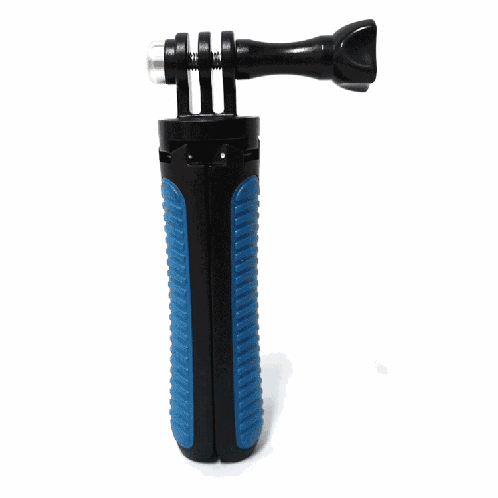 Multi-fonctionnel support de trépied pliable Selfie Monopod Stick pour GoPro HERO5 Session / 5/4 Session / 4/3 + / 3/2/1, caméras de sport Xiaoyi, longueur: 12-23cm (bleu) SH472L263-37