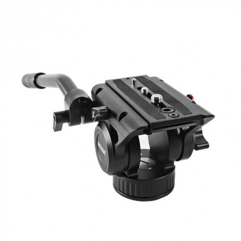 BEXIN VH-105 360 degrés Panorama Heavy The Tripod Action Fluid Head Head Head (Noir) SB709B592-39