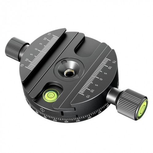 BEXIN QJ-08 Support de trépied de base de serrage rotatif panoramique à dégagement rapide SH208651-35