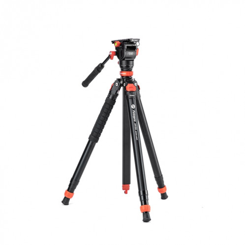Fotopro AK68 Trépied à tête fluide robuste Trépied à verrouillage rapide automatique SF22781211-37