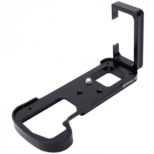 FITTEST LB-GH5 Support de base de support de plaque à dégagement rapide pour tir vertical, pour tête de caméra en métal Panasonic LUMIX GH5 (Noir) SF455B1789-35