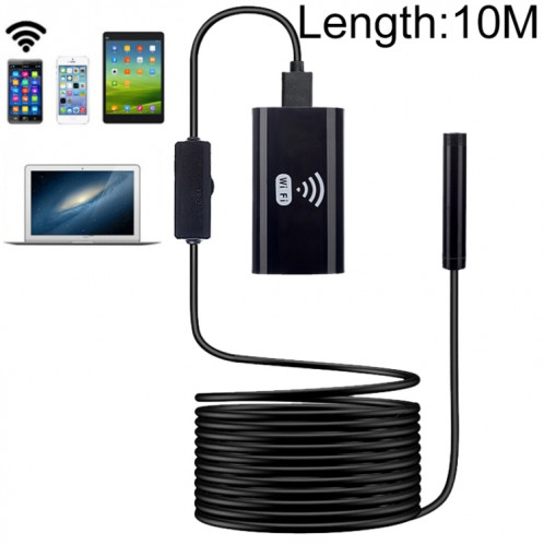 Endoscope de téléphone portable F99 HD, endoscope de tuyau étanche de 8 mm, version Wifi, câble, longueur: 10 m (noir) SH121B1273-39