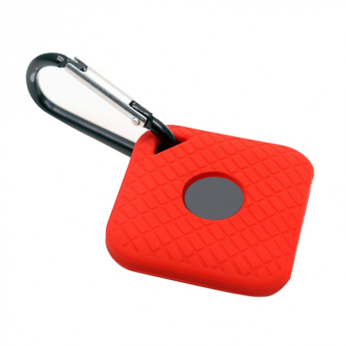 Bluetooth Smart Tracker Silicone Cas de silicone pour le sport de carreaux (rouge) SH627R1298-37
