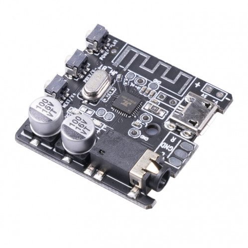 6966 DIY BLUETOOTH 5.0 Module du carton du récepteur audio MP3 Joueur sans fil Stéréo sans fil Module d'amplificateur (noir) SH156B514-37