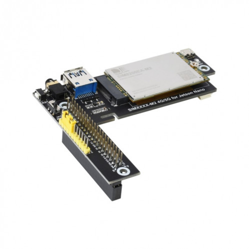 Waveeshare SIM8200EA-M2 5G Snapdragon X55 Module multi-bande multi-bandes Multi 5G / 4G / 3G Agrandir la carte pour Jetson Nano, prise EU SW01621616-310