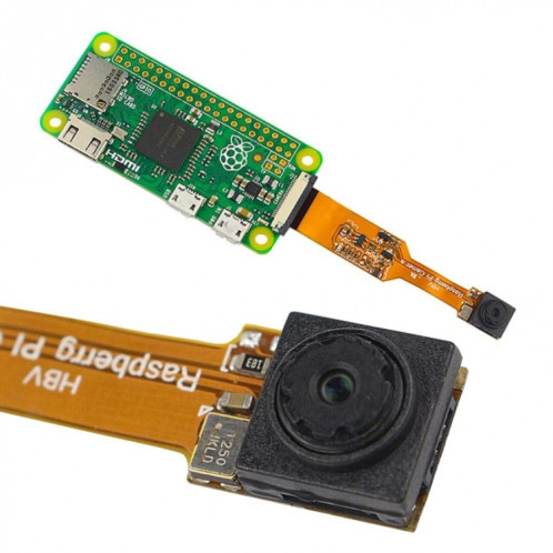 Mini module de caméra 5MP OV5647 1080P pour Raspberry Pi Zero V1.3 S502051334-36