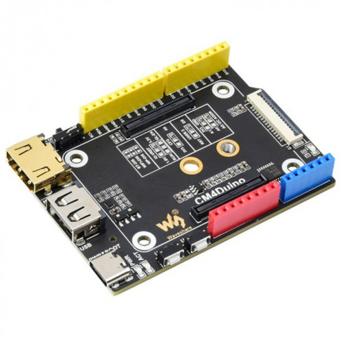 Waveshare Arduino Compatible Base Board pour Raspberry Pi CM4 SW02571362-37