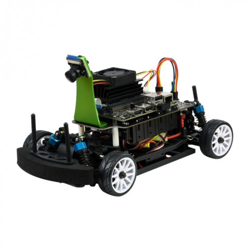 Kit AI Waveshare JetRacer Pro 2 Go, robot de course AI haute vitesse alimenté par Jetson Nano 2 Go, version Pro, SW05351449-313
