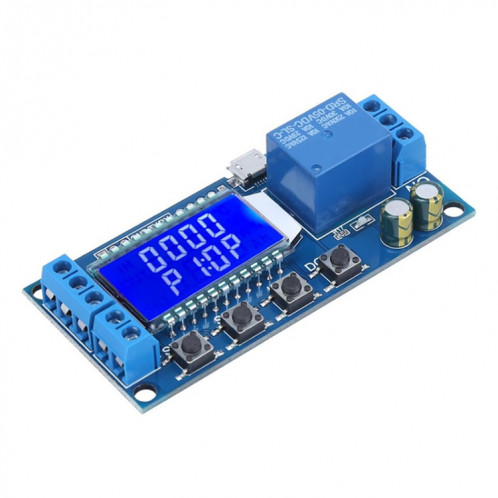 XY-LJ02 6-30V Micro USB Digital LCD Display Time Delay Relay Module Control Timer Switch SH05771466-36