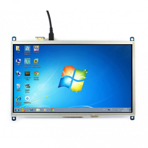 WAVESHARE 10.1inch LCD écran tactile résistif, interface HDMI, conçu pour Raspberry Pi SH1208186-34