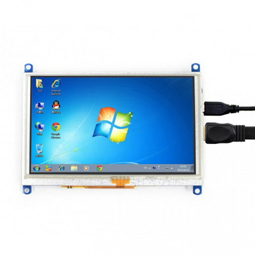 WAVESHARE 5 pouces HDMI LCD (G) Écran tactile 800x480 pour Raspberry Pi prend en charge divers systèmes SH1217791-36