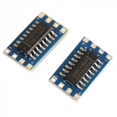Carte de conversion de niveau 2 PCS Mini RS232 Max3232 en TTL S221521050-33