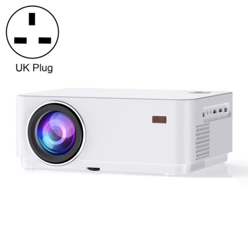 Projecteur D5 Electronic Focus Android 11 OS 2 Go + 16 Go, prise en charge de la résolution 8K et du Wifi 2.4 + 5G et BT5.0, prise britannique SH00UK1668-37