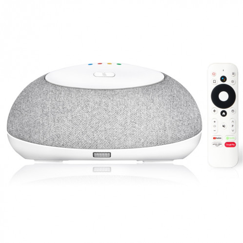 MECOOL KA1 Haut-parleur TV intelligent Android 11 TV Box avec télécommande, Amlogic S905X4 Quad Core Cortex-A55, 4 Go + 32 Go, double bande / Bluetooth / Ethernet / OTT () SM02EU244-310