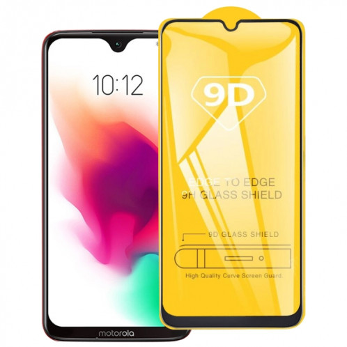 Pour Motorola Moto G7 Plus 9D Full Glue Film en verre trempé plein écran SH97031114-310