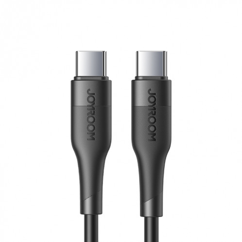 JOYROOM S-1230M3 60W PD Type-C / USB-C vers Type-C / USB-C Câble de données de charge rapide, longueur: 1,2 m (noir) SJ301A1076-314