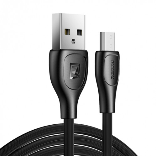 Remax RC-160M 2.1A Micro USB Lesu Pro Series Charging Data Cable, Length: 1m(Black) SR303A853-35