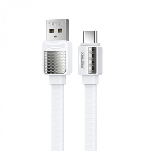 Câble de données de chargement Remax RC-154a 2.4A Type-C / USB-C Platinum Pro, longueur: 1 m (blanc) SR401B1309-34
