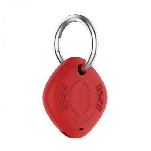 Etui de protection en silicone portable anti-perdu de la traqueur pour Samsung Galaxy Smart Tag (rouge) SH901C474-37