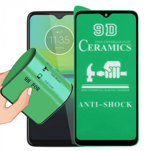 Pour Motorola Moto G8 Play 9D Plein écran Film Ciramic Curamic SH0218623-310