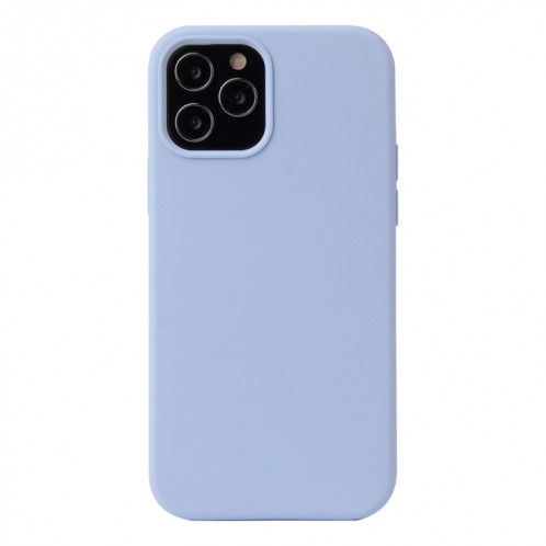 Cas de protection antichoc couleur liquide de couleur solide pour iPhone 13 (Lilas Purple) SH602D1706-37