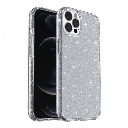 Étui de protection de la poudre de paillettes Terminator antichoc pour iPhone 13 Pro (gris) SH903B1237-35