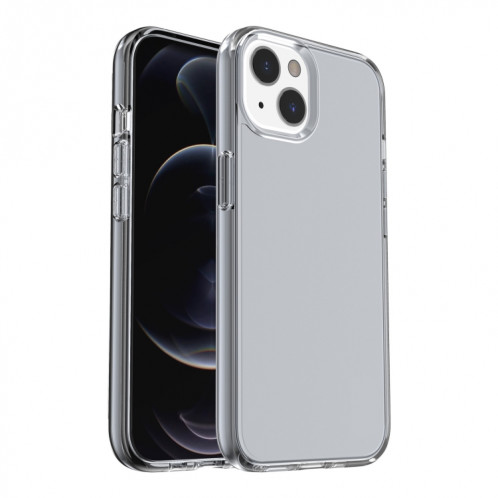 Coque de protection transparente de style Terminator Style antichoc pour iPhone 13 (gris) SH002B1013-36