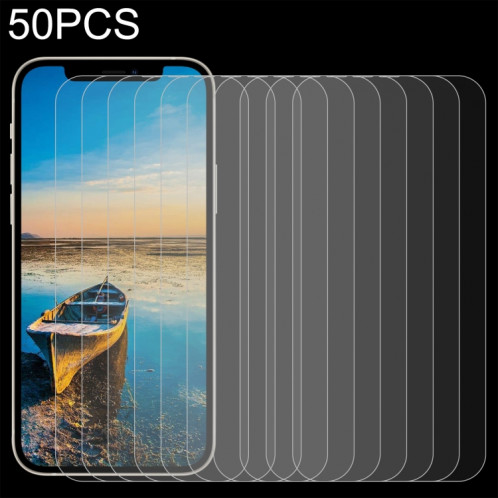 50 pcs 0.26mm 9h 2.5d film de verre trempé pour iPhone 13/13 Pro SH3202640-38